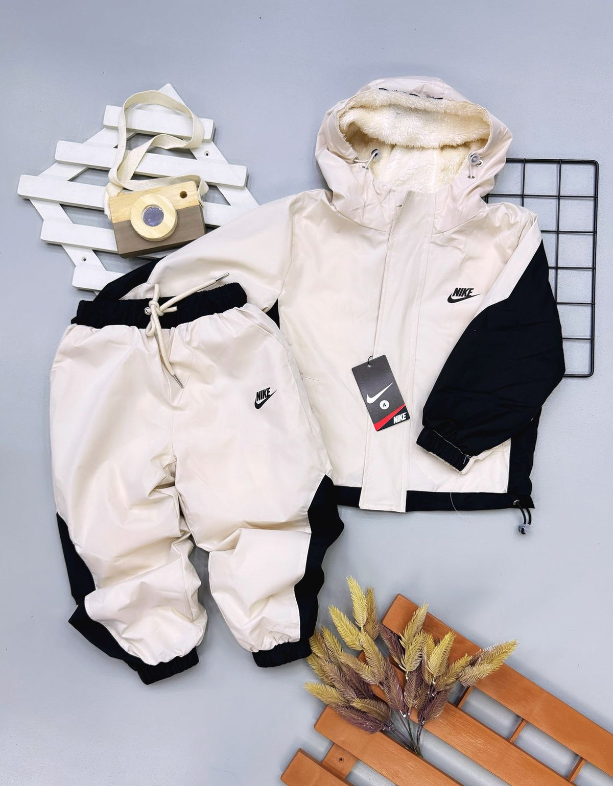 Conjunto Tactel Pelúciado Impermeável NK Infantil