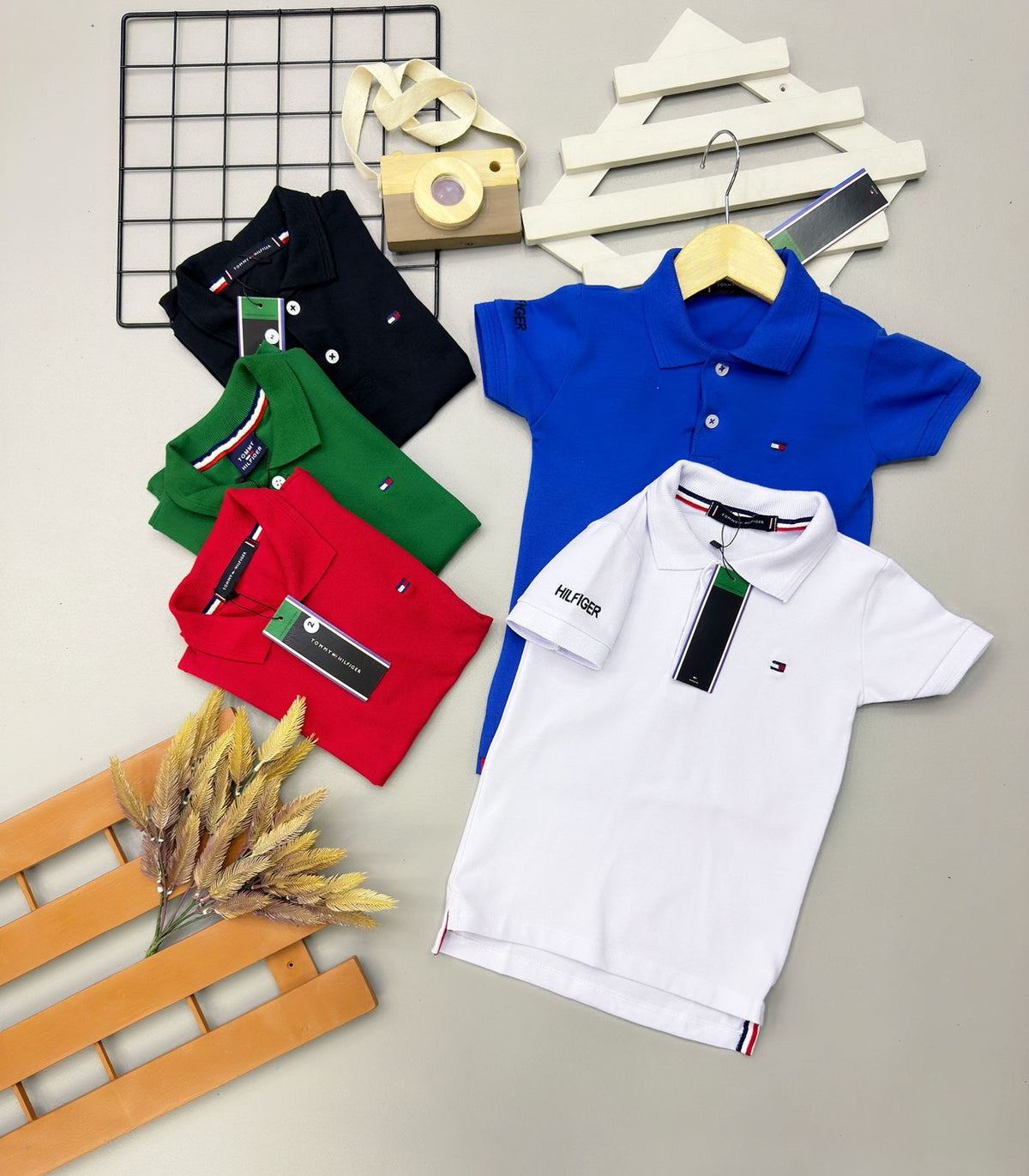 Camiseta Polo TH Infantil
