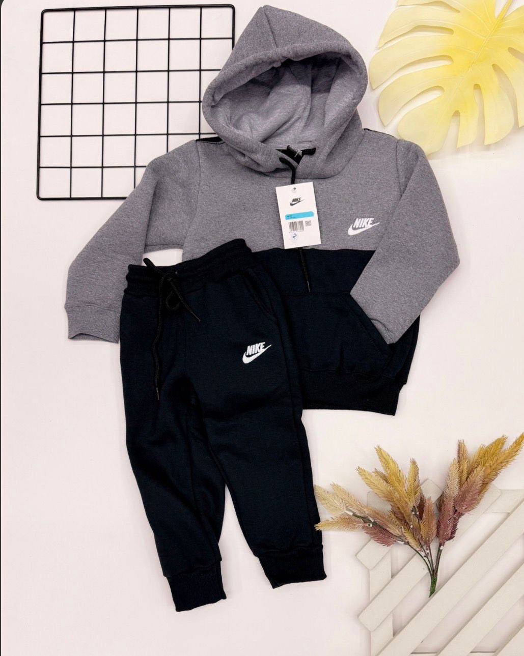 Conjunto Moletom NK Infantil-Última Peça