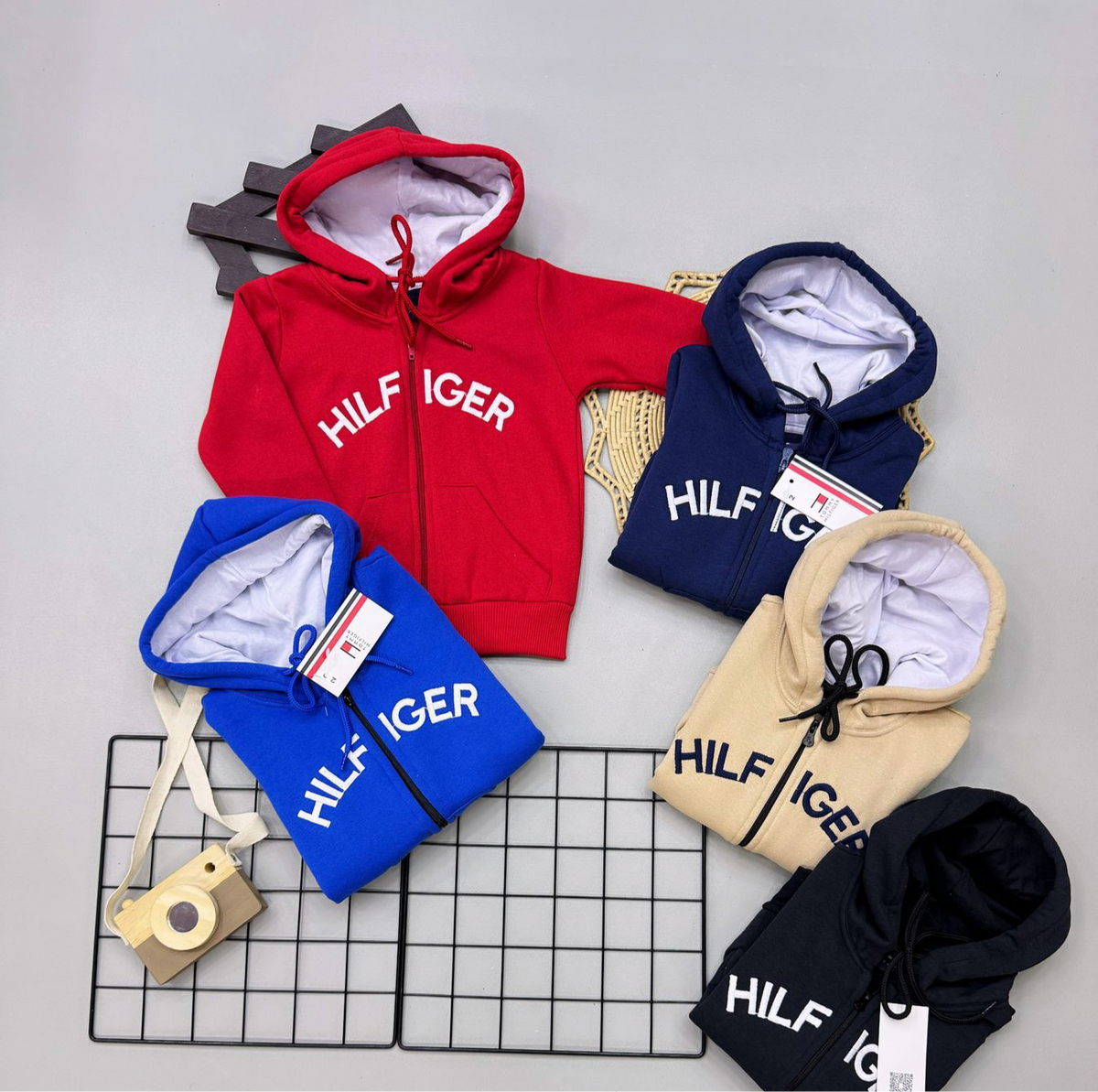 Blusa Moletom Capuz TH Infantil