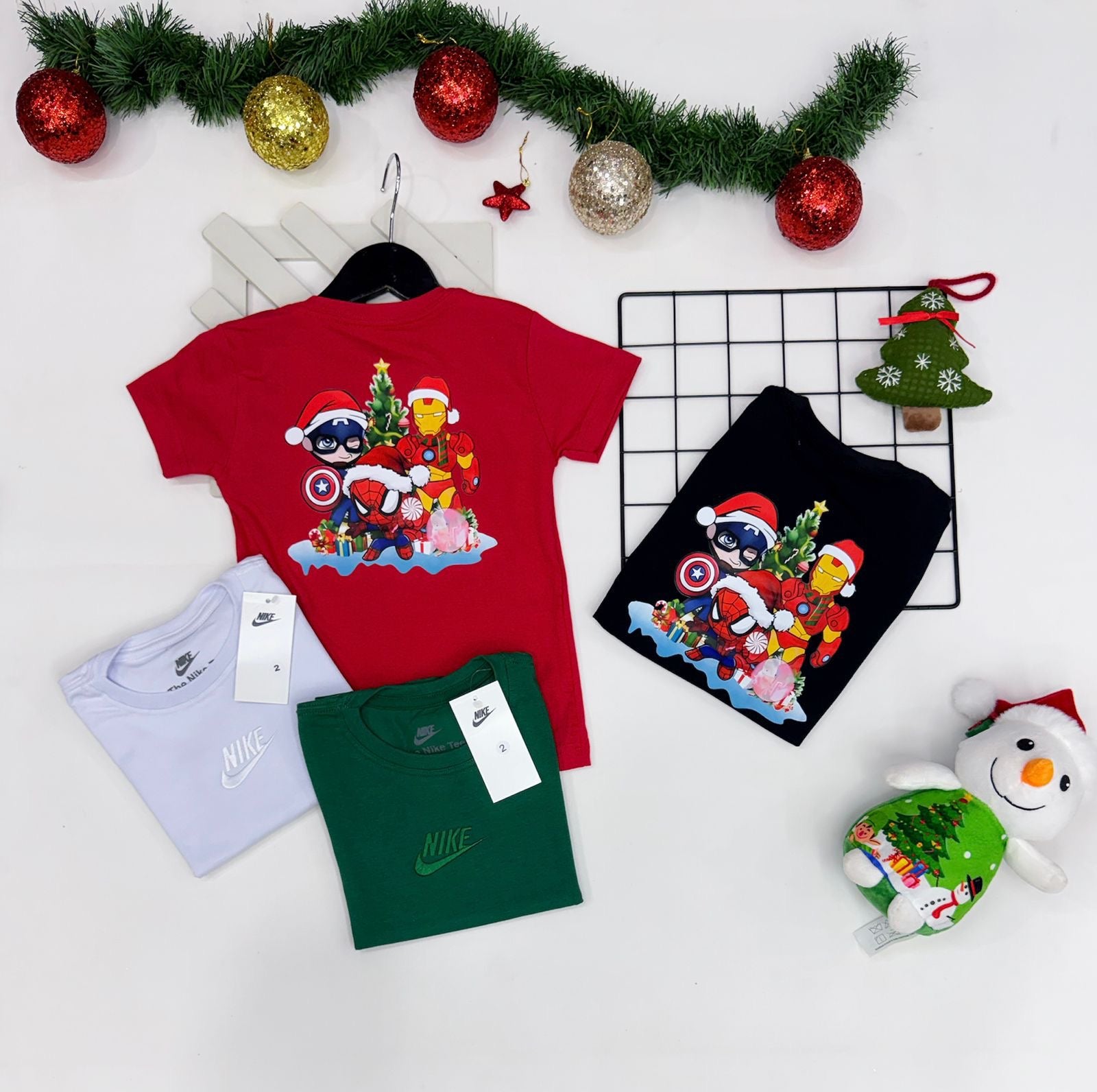 Camiseta NK Heróis Infantil