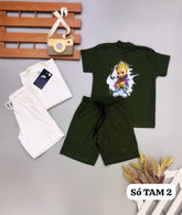 Conjunto Verão Suedine NK infantil