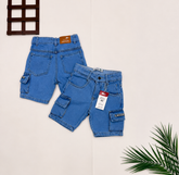 Bermuda Jeans Cargo Infantil