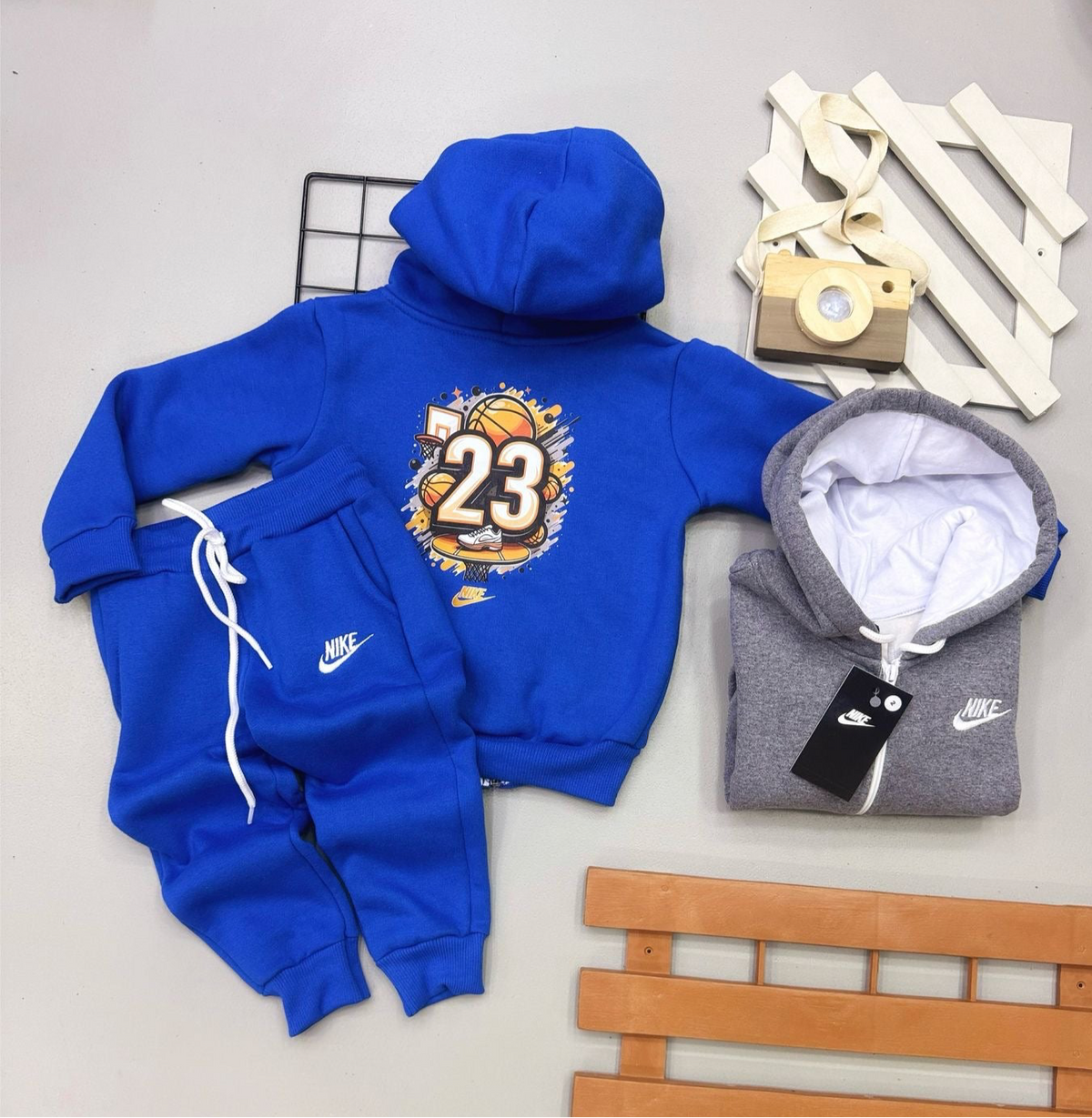Conjunto Moletom NK Personagem Infantil