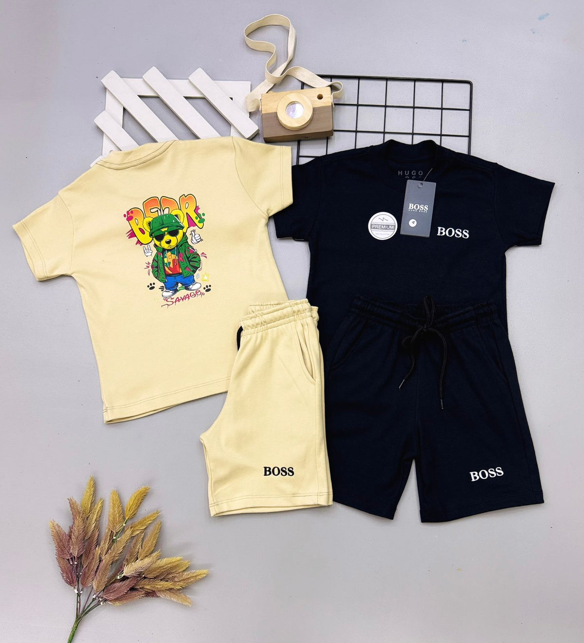 Conjunto Verão Suedine HB Infantil