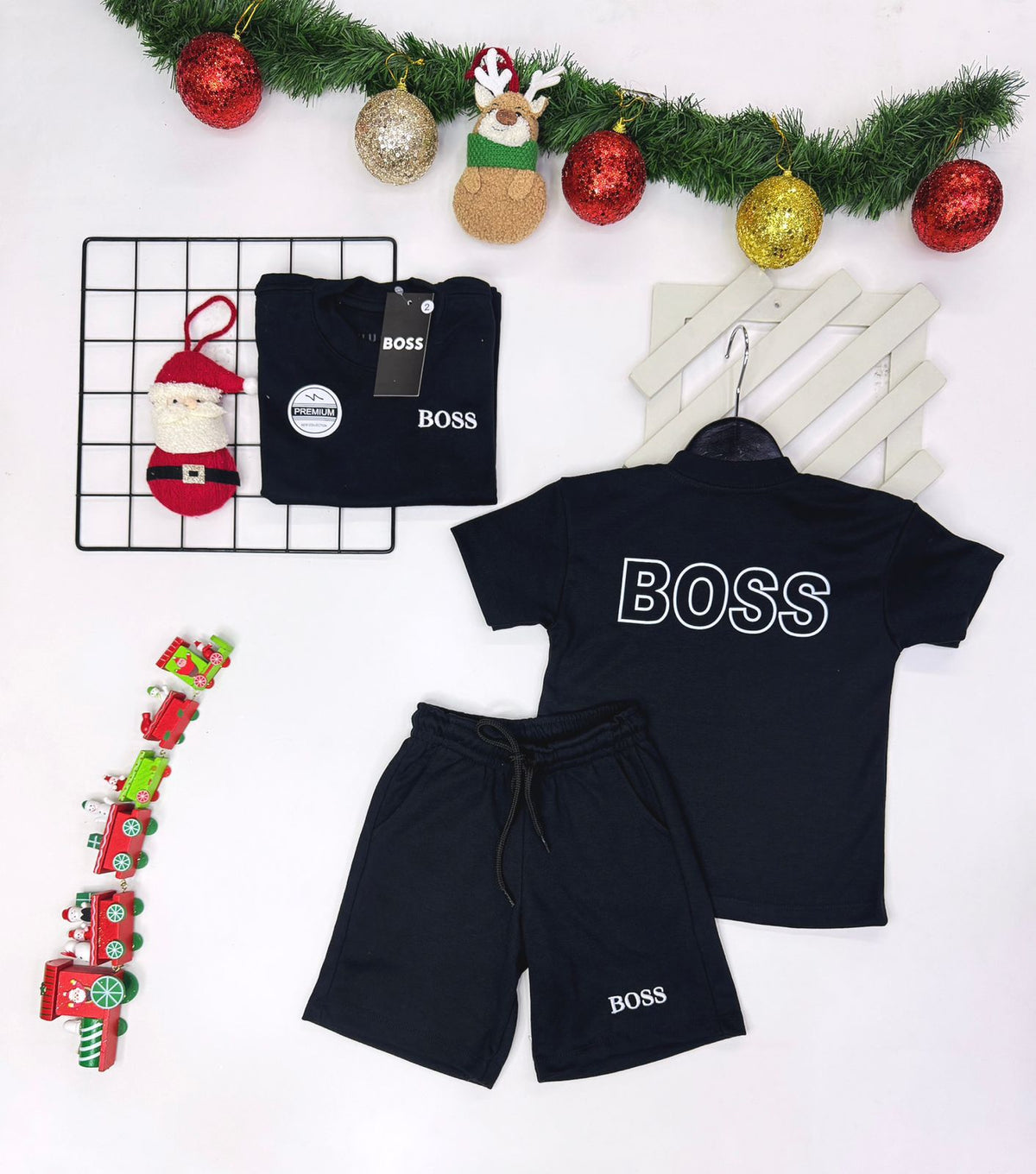 Conjunto Verão Suedine Infantil HB