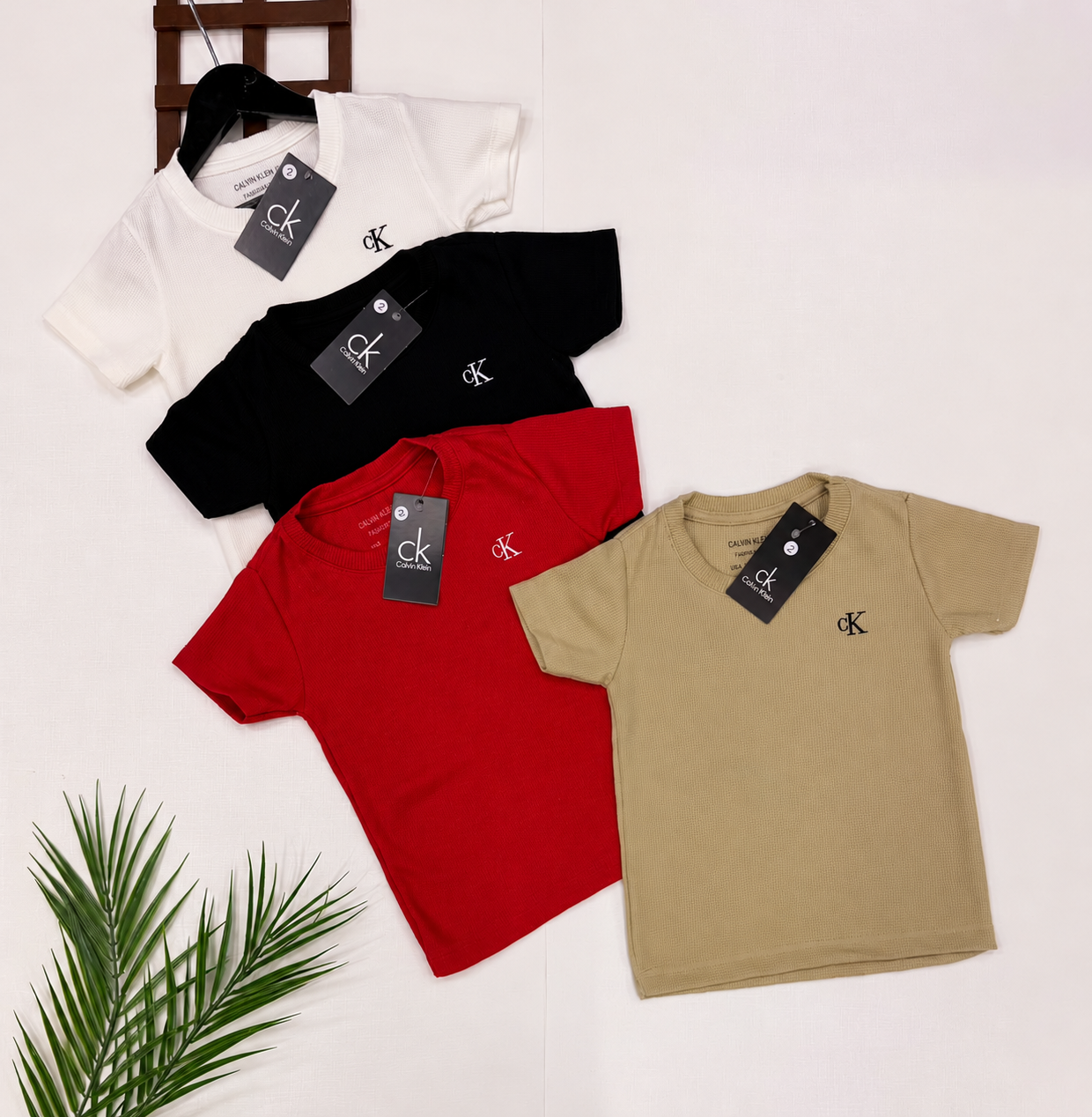Camiseta CK Texturizado infantil