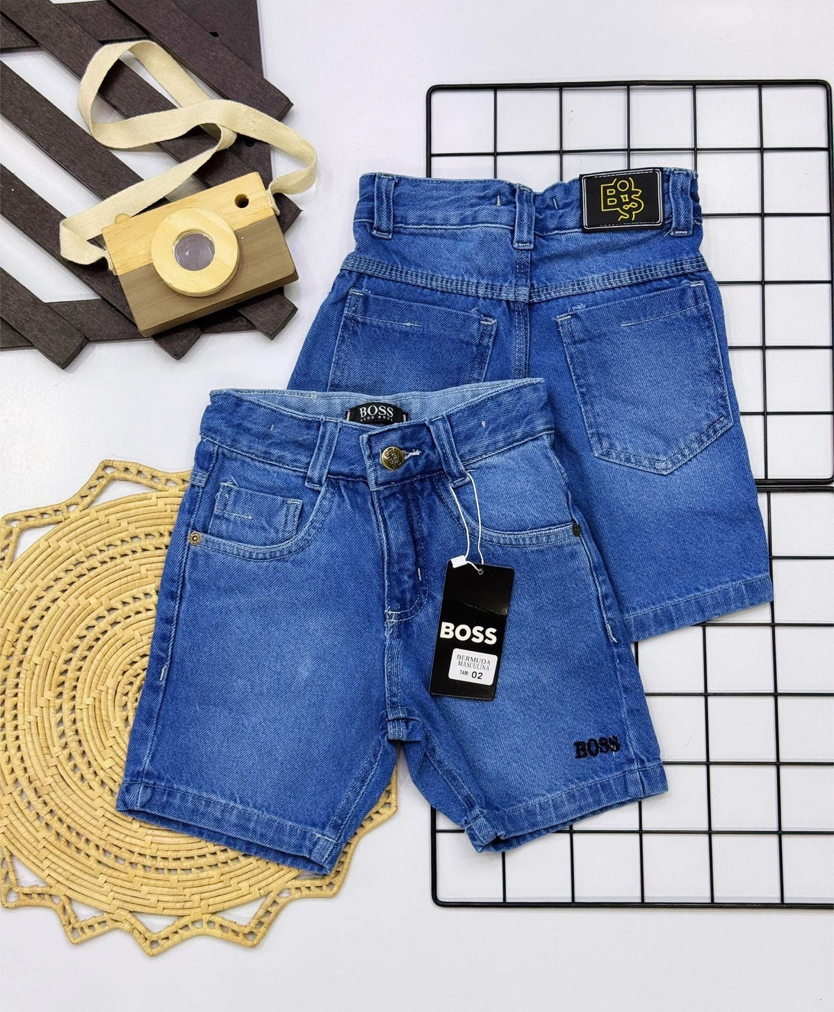 Bermuda HB Jeans Infantil