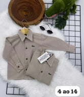 Camiseta Polo LST Infantil - Manga Longa