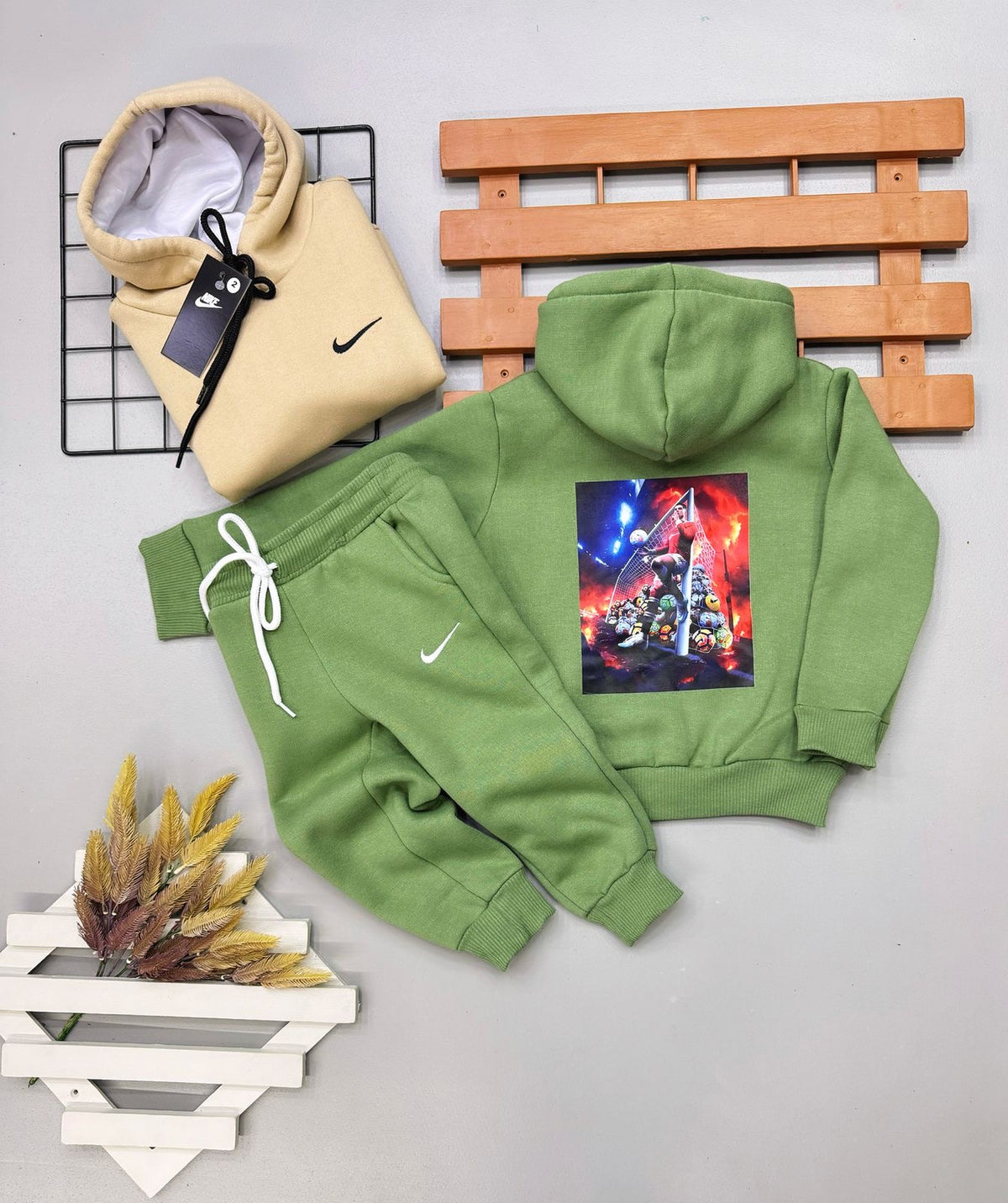 Conjunto Moletom NK CR7 Infantil
