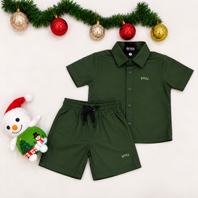 Conjunto Mauricinho Natal HB Infantil
