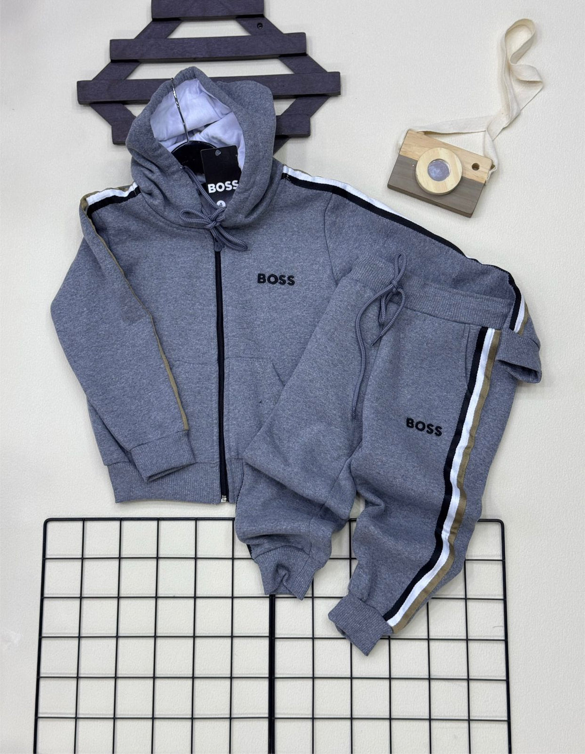 Conjunto Moletom HB Listra Infantil