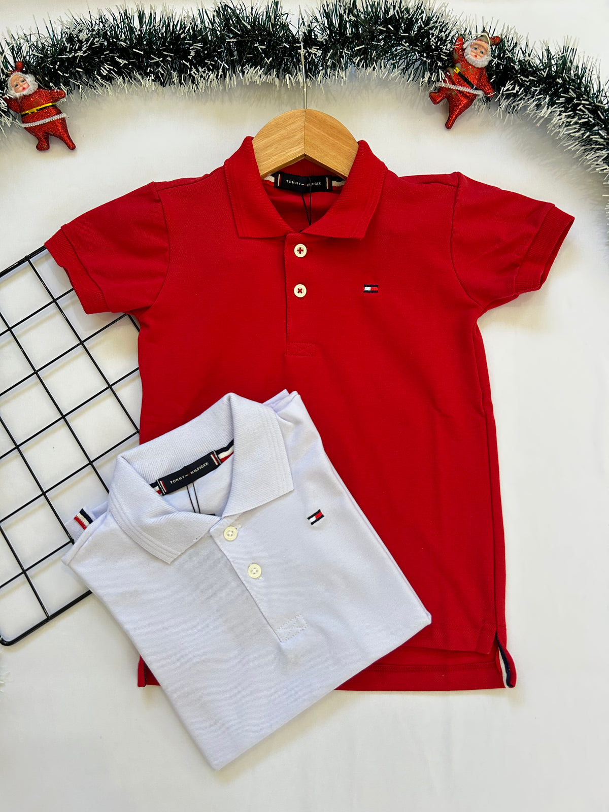 Kit 2 Camiseta Polo TH Infantil