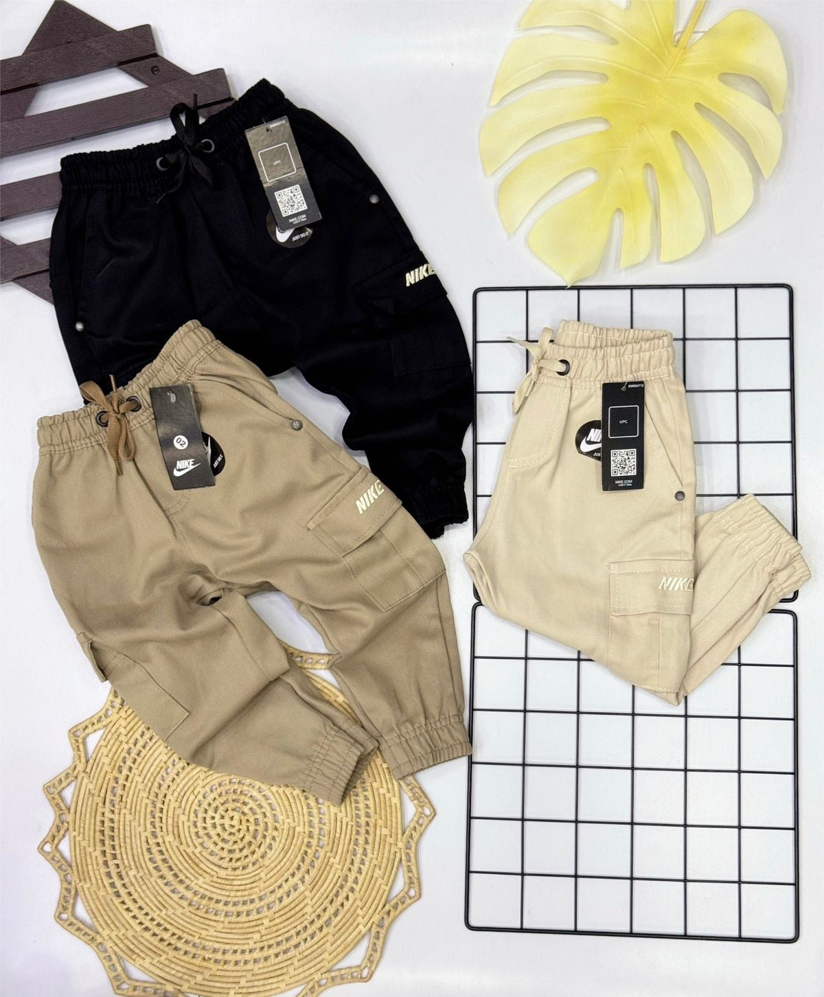 Calça Cargo Brim NK - TAM 10 - Última Peça