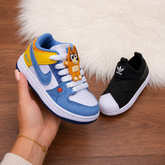 Kit 2 Tênis Bluey e Bingo + Slip On Add Calce Fácil