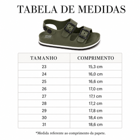 Papete Summer Comfort Importada Infantil - Lançamento 2027 Últimas Peças