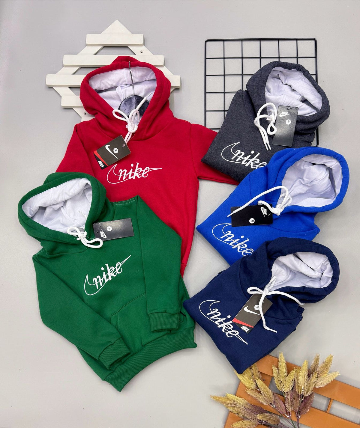 Blusa Moletom Capuz Cangurú NK Infantil