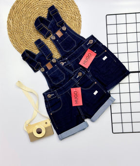 Jardineira Jeans HB Infantil