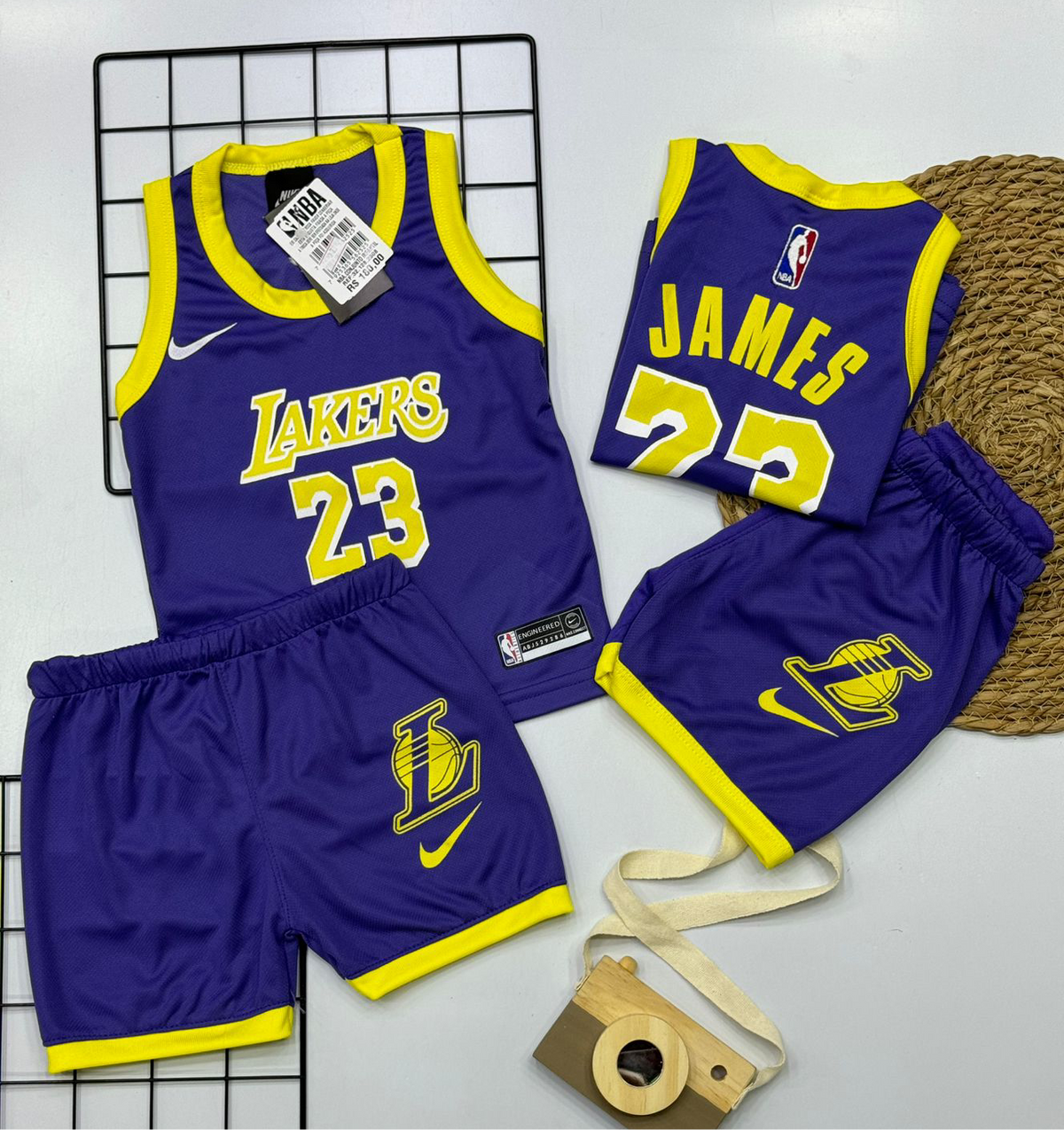 Conjunto Basquete NK Infantil