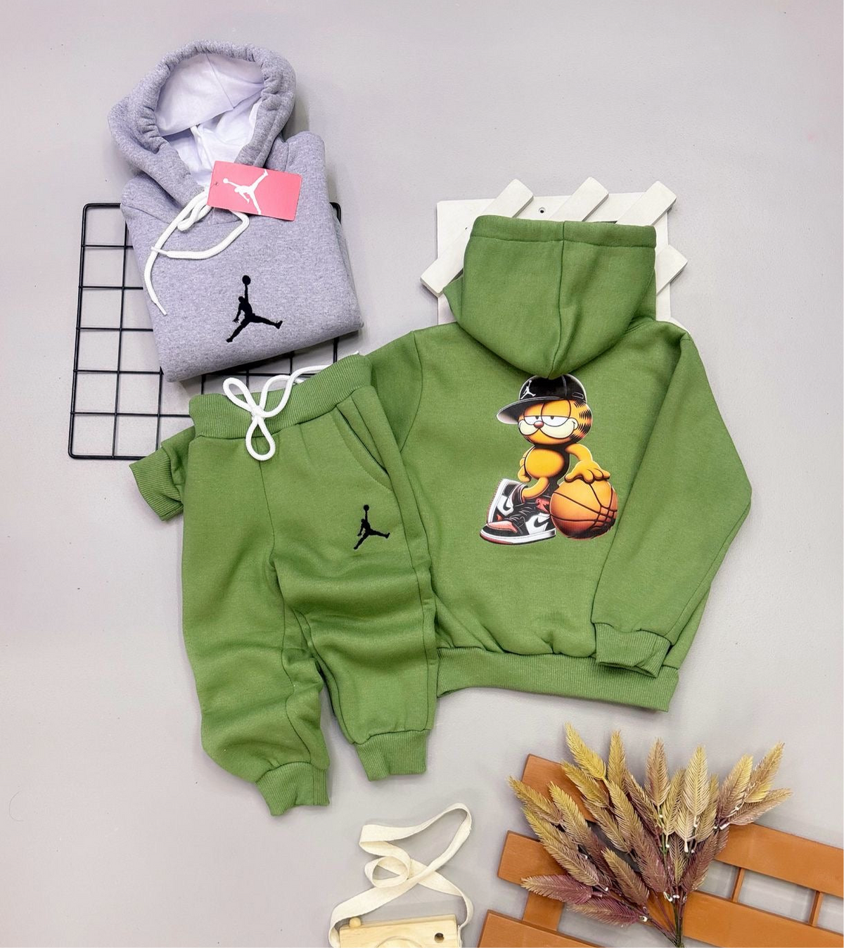 Conjunto Moletom NK Garfield Infantil