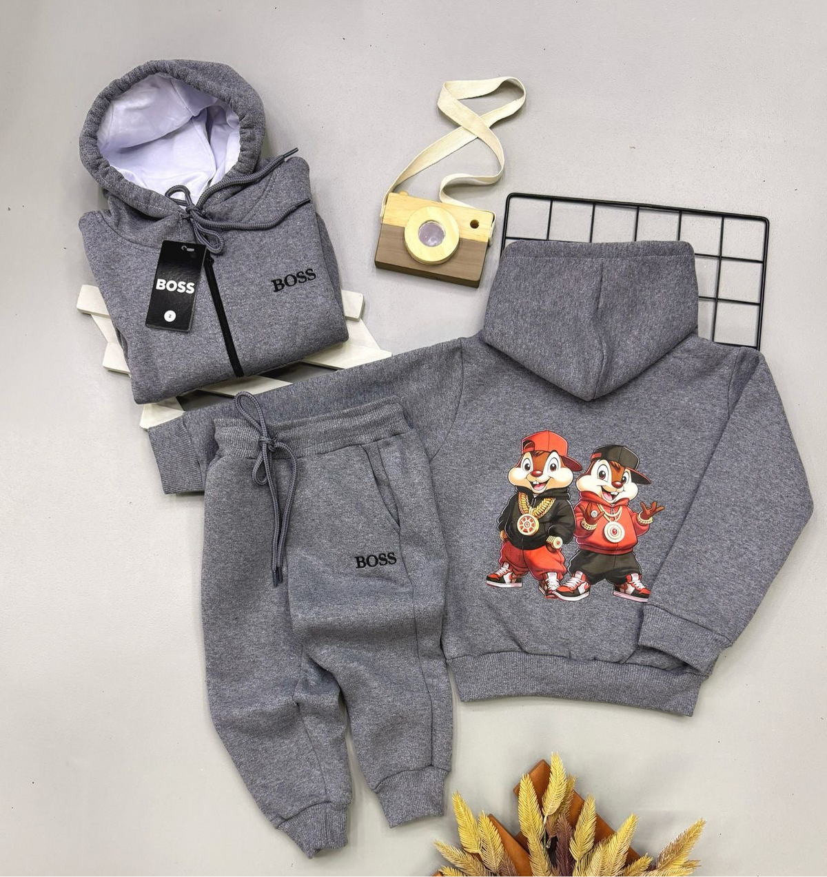 Conjunto Moletom HB Personagem Infantil