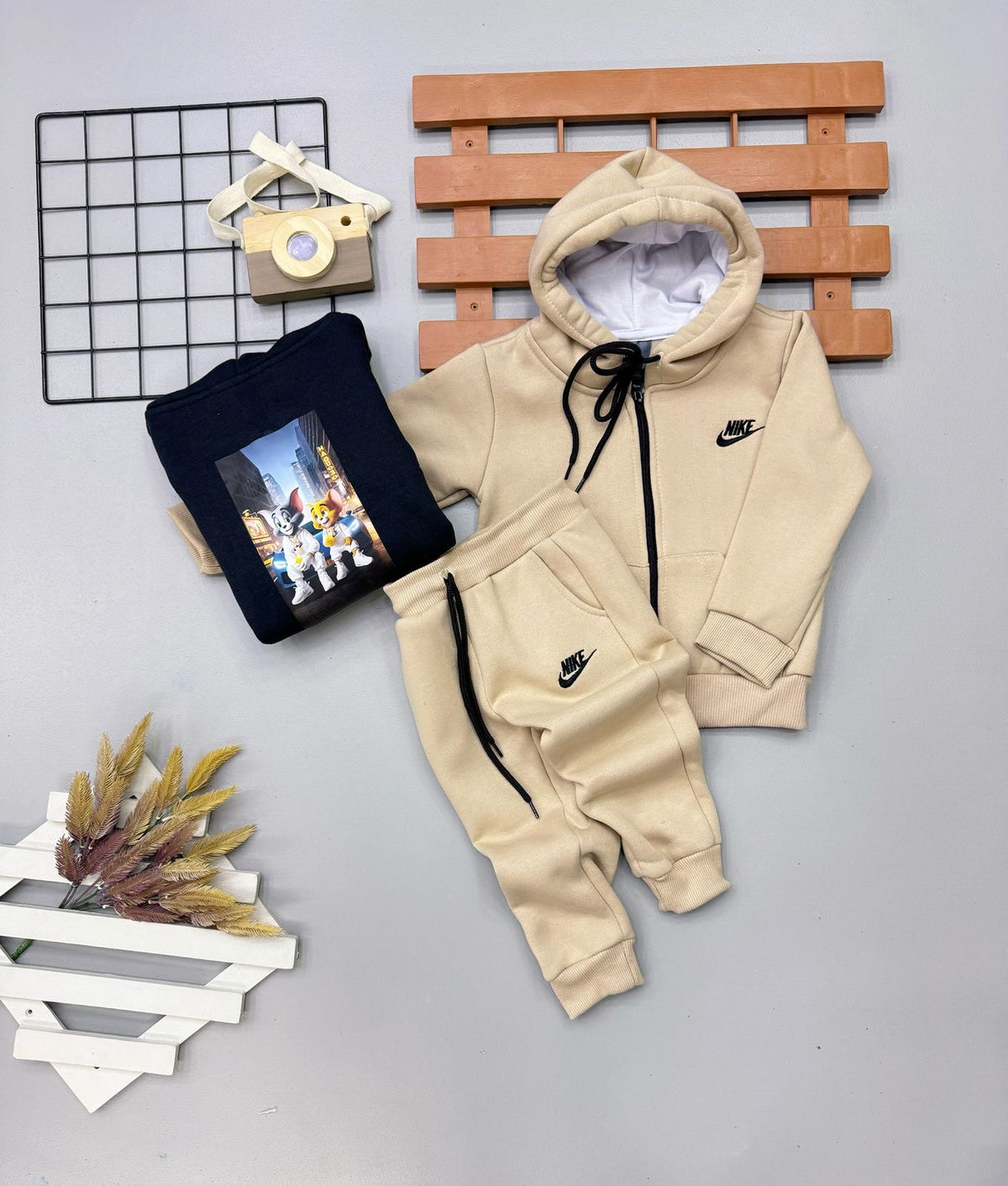 Conjunto Moletom NK CAT Infantil