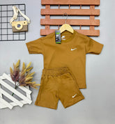 Conjunto Verão Suedine NK Infantil - Última Peça
