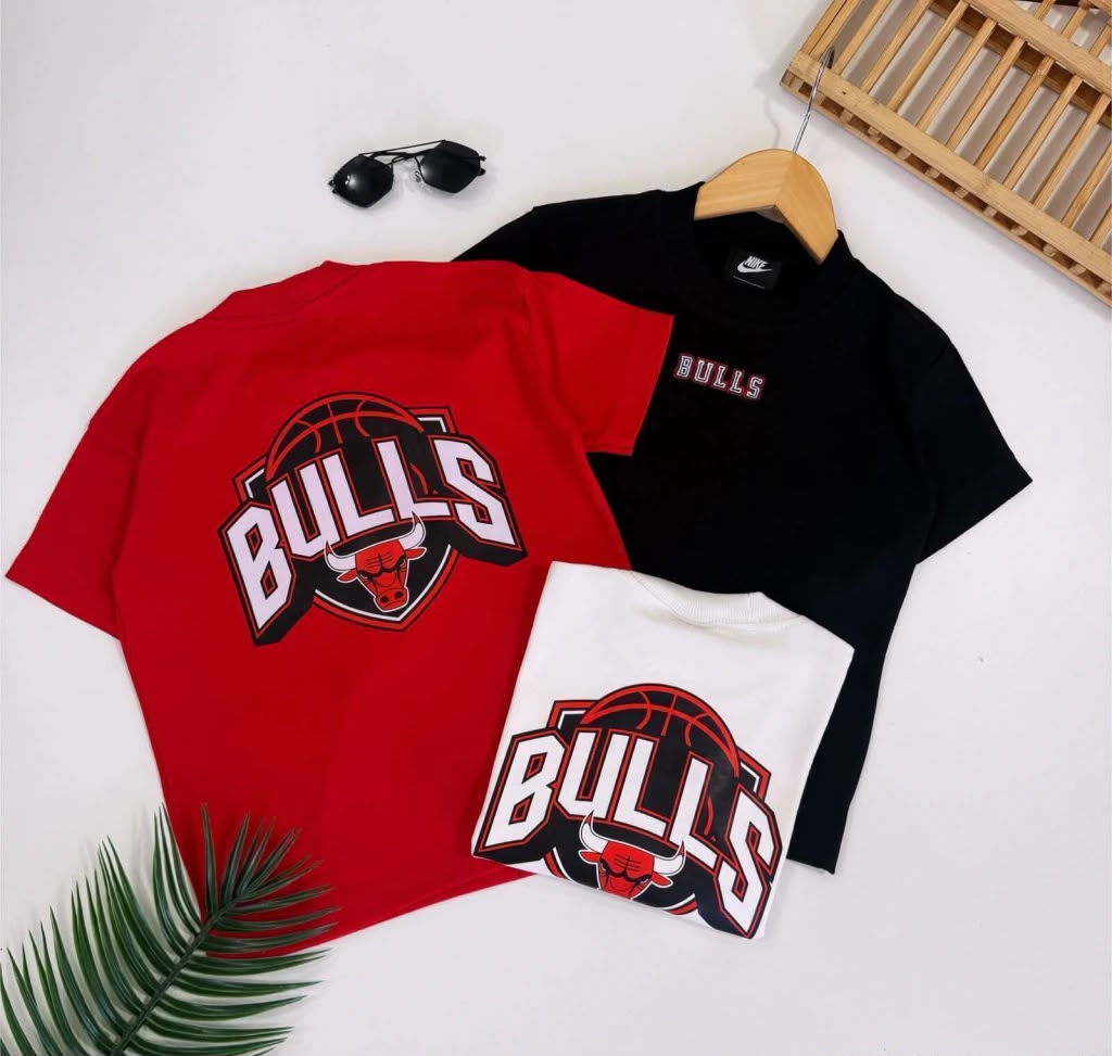 Camiseta Bulls Básica Infantil