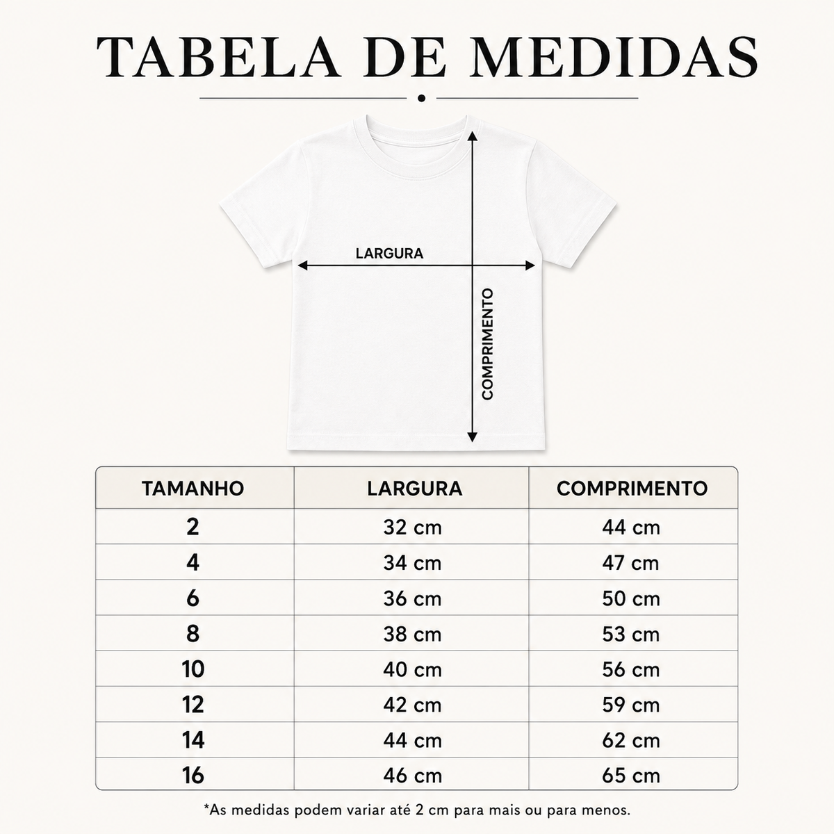 Camiseta LST Básica Lisa Infantil