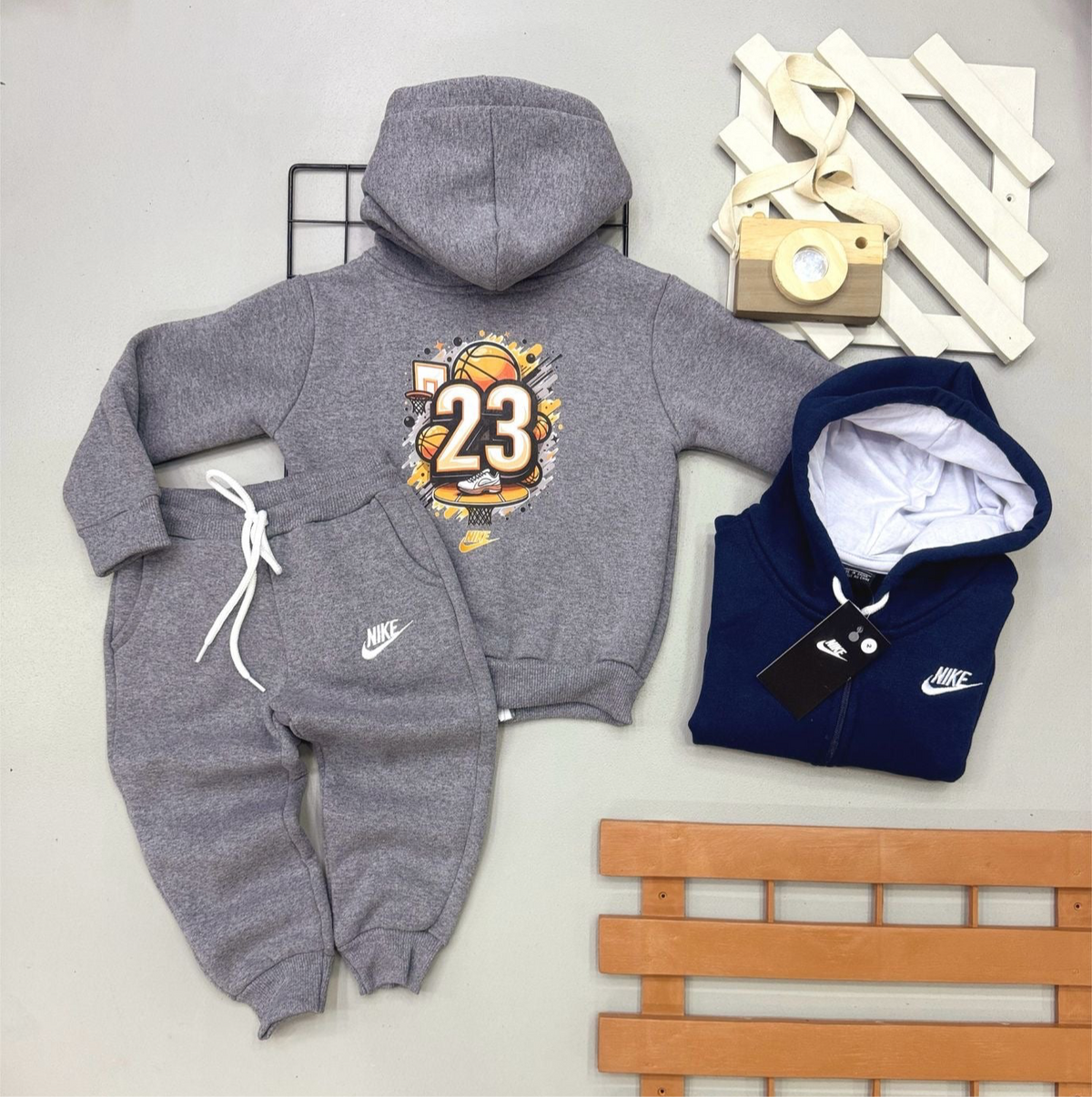 Conjunto Moletom NK Personagem Infantil
