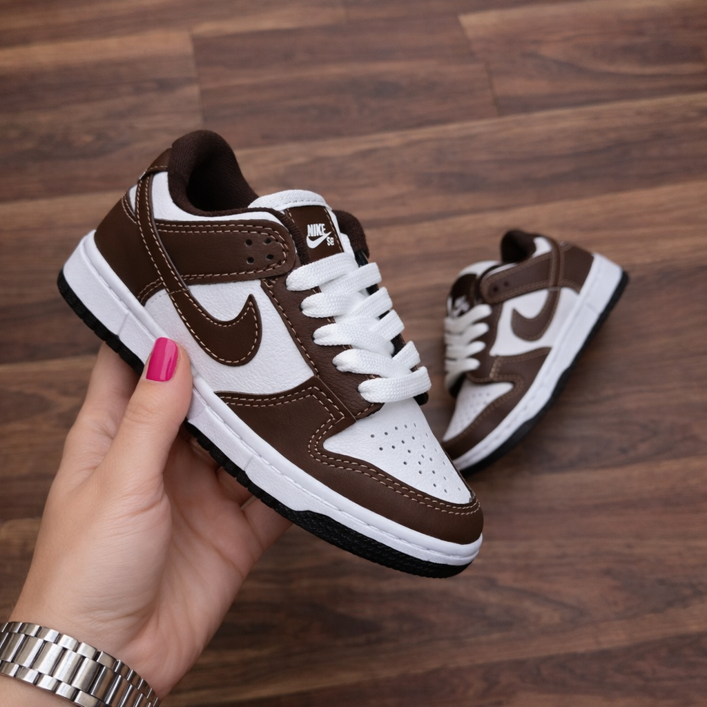 Tênis Casual Browm NK - Cadarço de Brinde