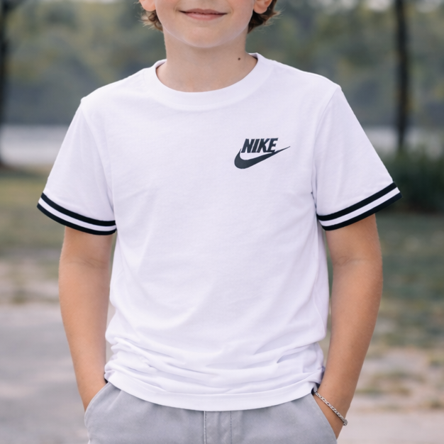 Camiseta NK Detalhe Básica Infantil