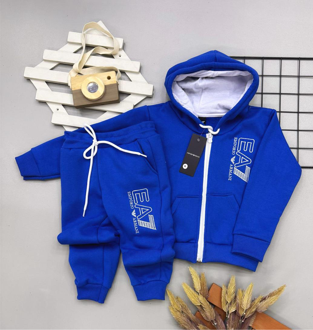 Conjunto Moletom EA7 Infantil