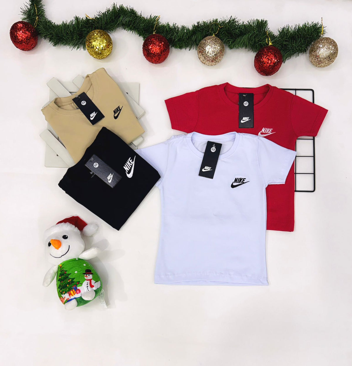 Camiseta NK Estampada Infantil