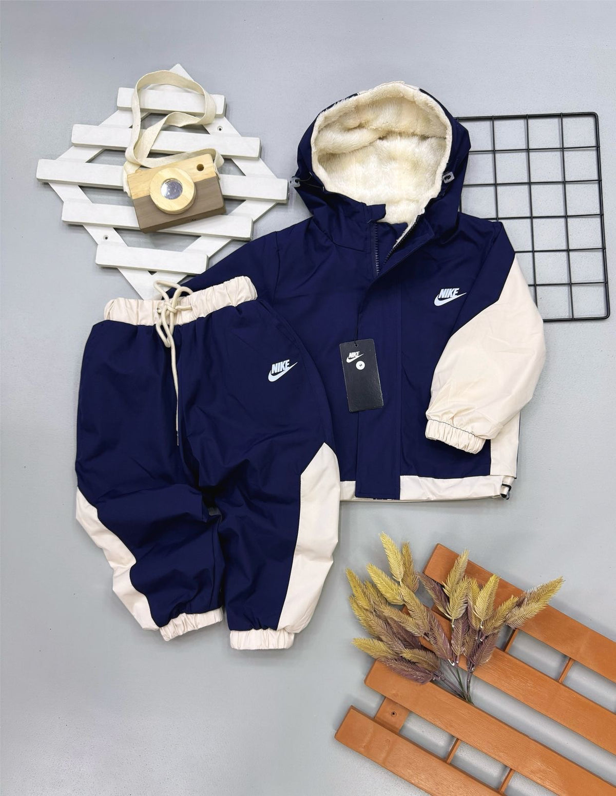 Conjunto Tactel Pelúciado Impermeável NK Infantil