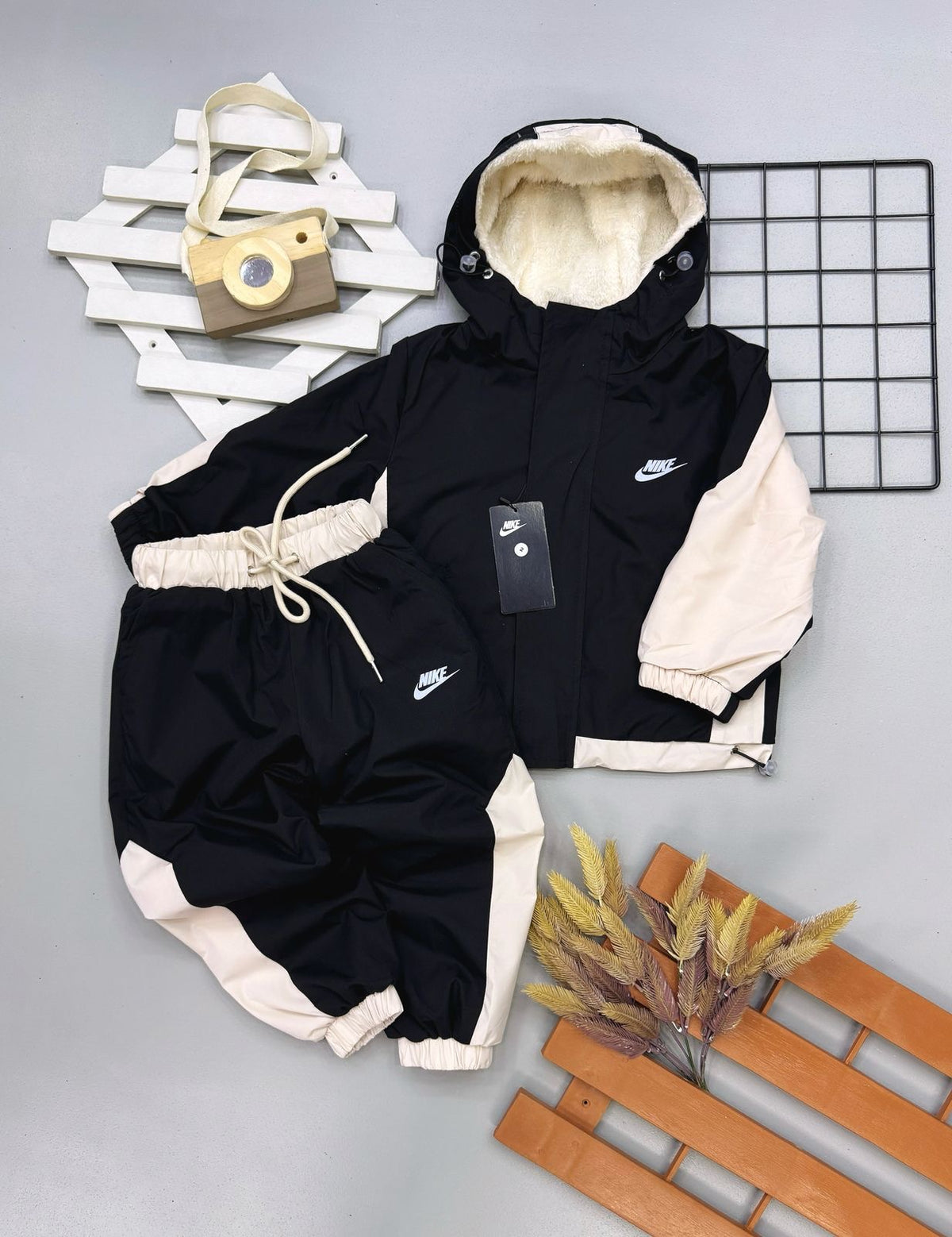 Conjunto Tactel Pelúciado Impermeável NK Infantil