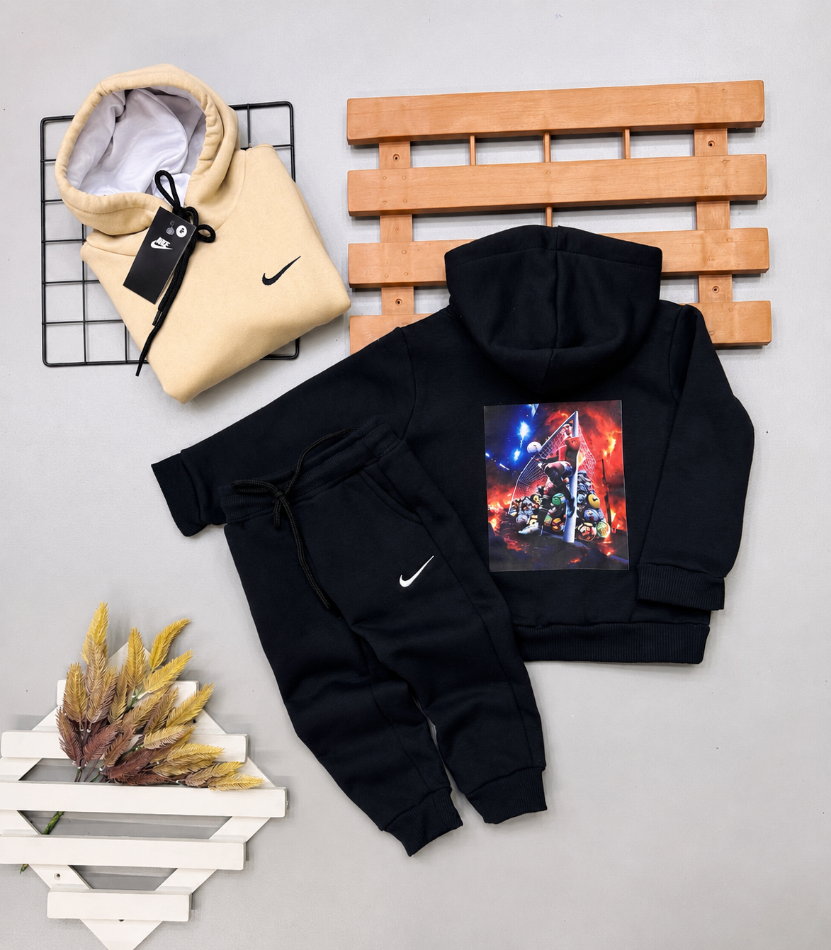 Conjunto Moletom NK CR7 Infantil