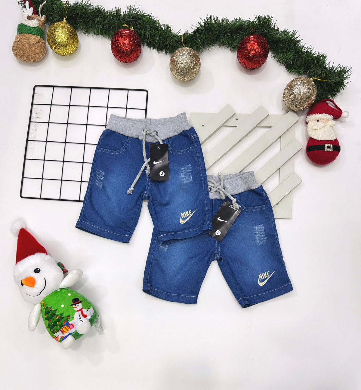 Bermuda NK Jeans Infantil