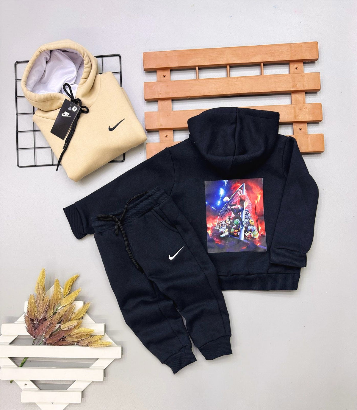 Conjunto Moletom NK CR7 Infantil