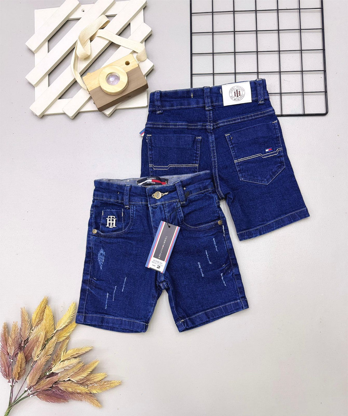Bermuda Jeans TH Infantil