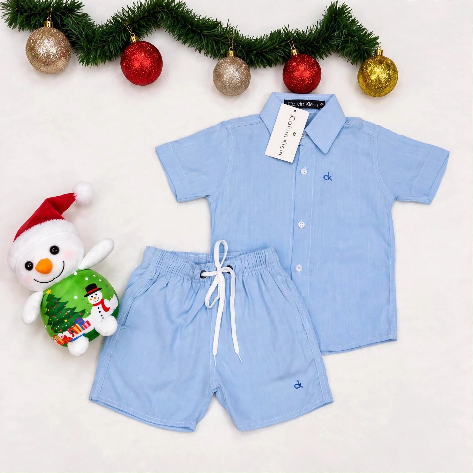 Conjunto Mauricinho Natal CK Infantil
