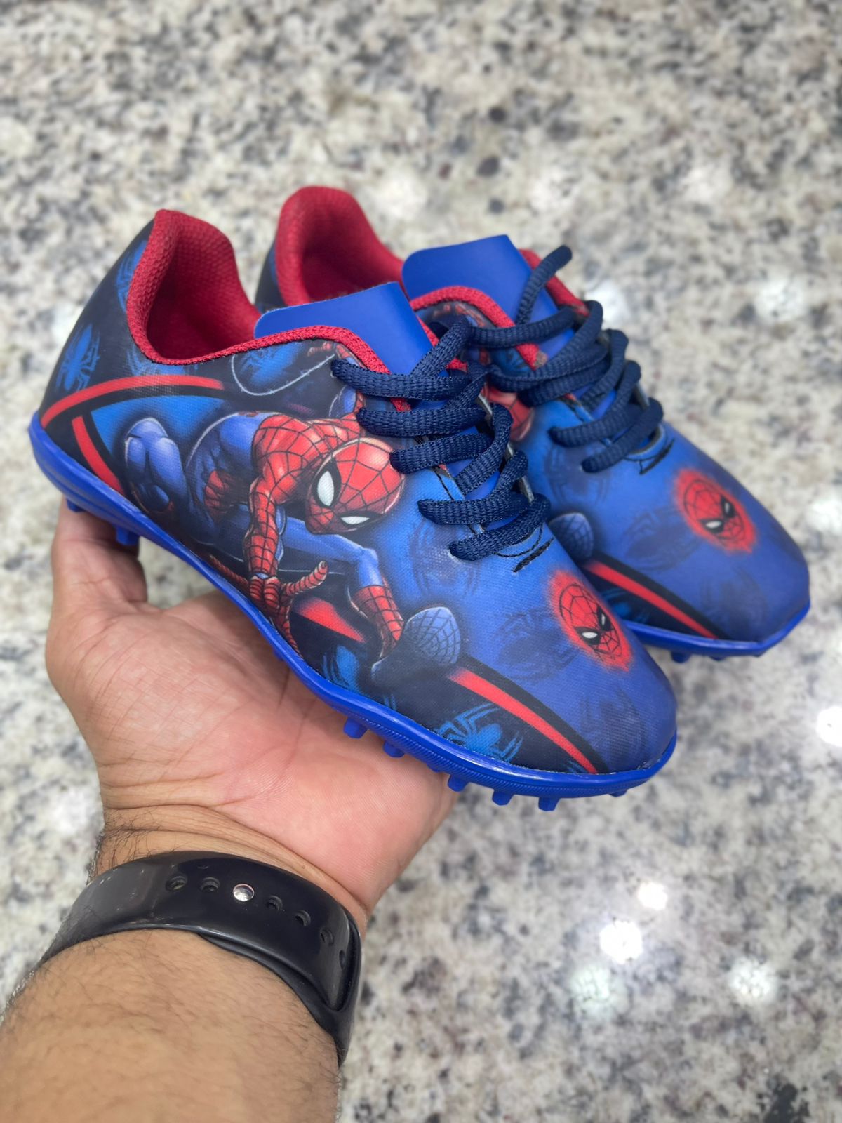 Chuteira Homem Aranha Infantil