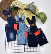 Jardineira Jeans Infantil - Loja do Bryan