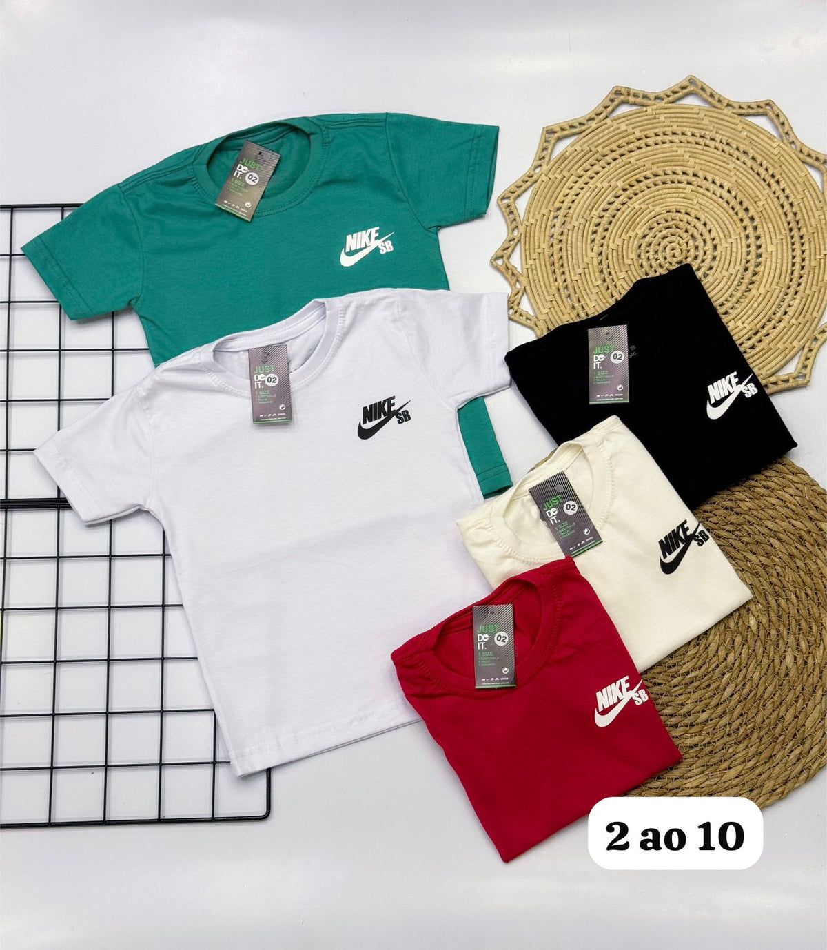 Camiseta Básica NK Infantil