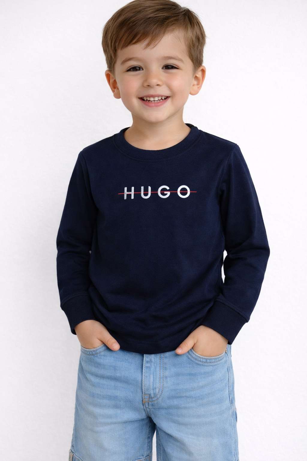 Camiseta HB Manga Longa Elastano Infantil-última peça