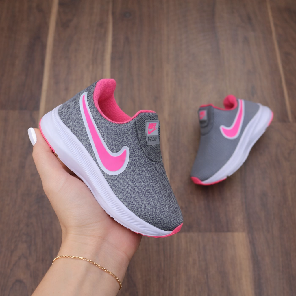 Tênis NK Escolar Infantil  - Conforto e Calce Fácil