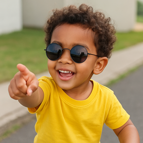 Óculos Round Infantil  – Estilo e Segurança