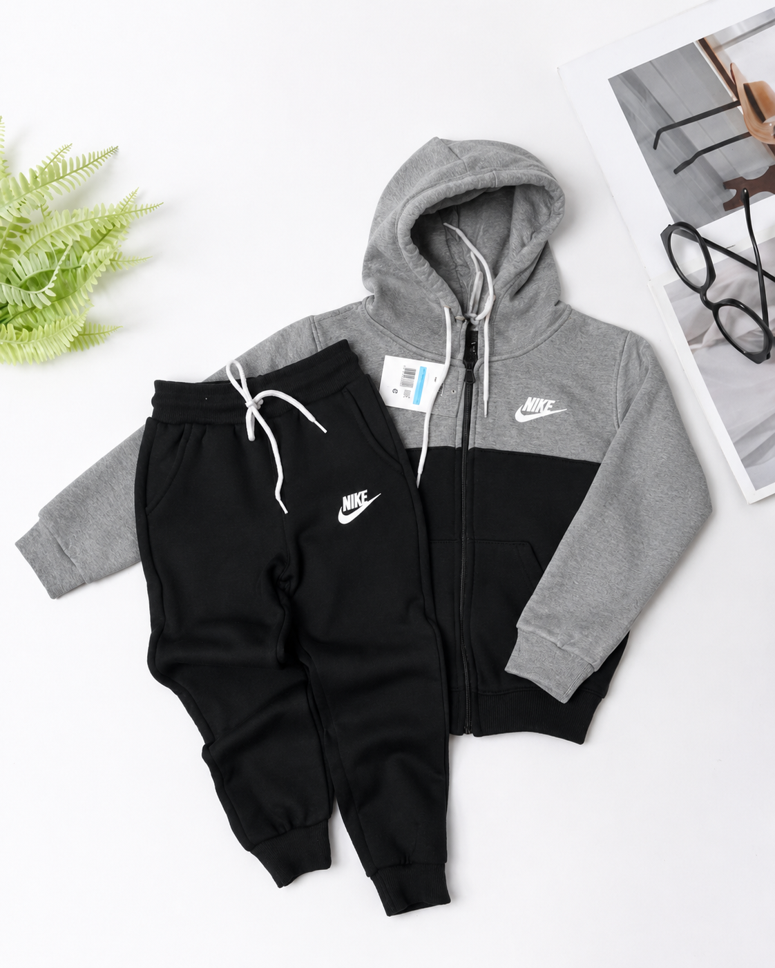 Conjunto Moletom NK Infantil - Última peça