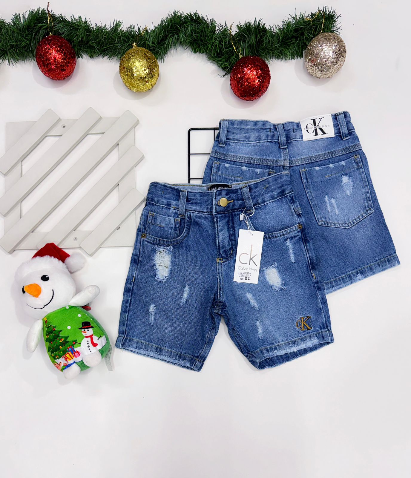 Bermuda CK Jeans Infantil