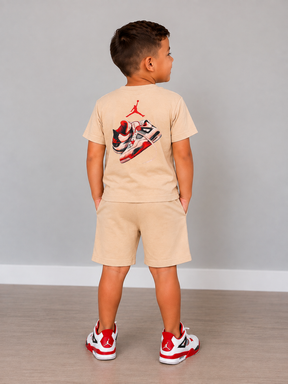 Conjunto Malhão Verão Suedine NK  Infantil